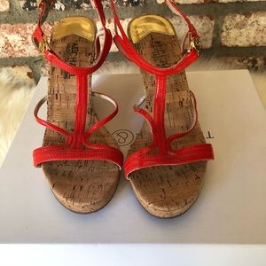 Michael Kors Cicely Patent Wedge